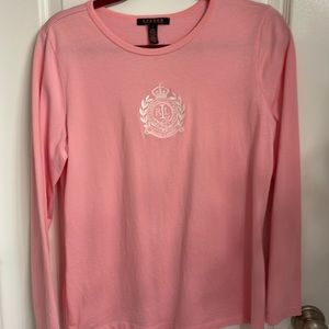 Pink RL long sleeve T